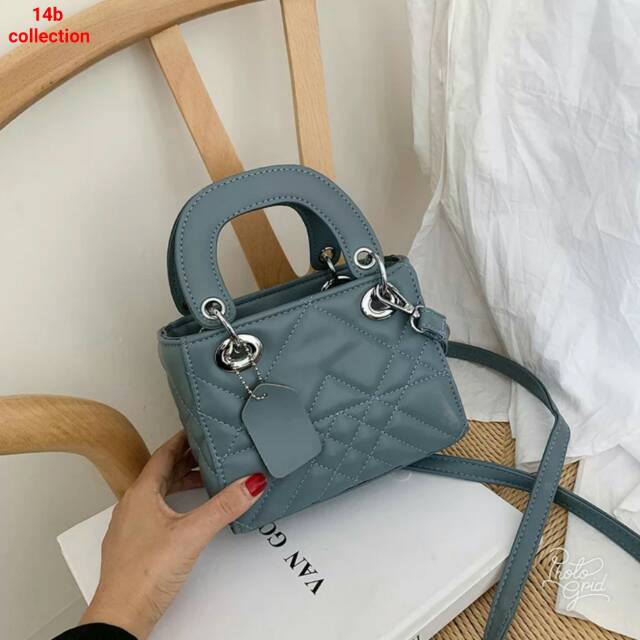 Rully68_Tas Selempang DlOR mini / Tas wanita kekinian / Tas kore/Tas murah