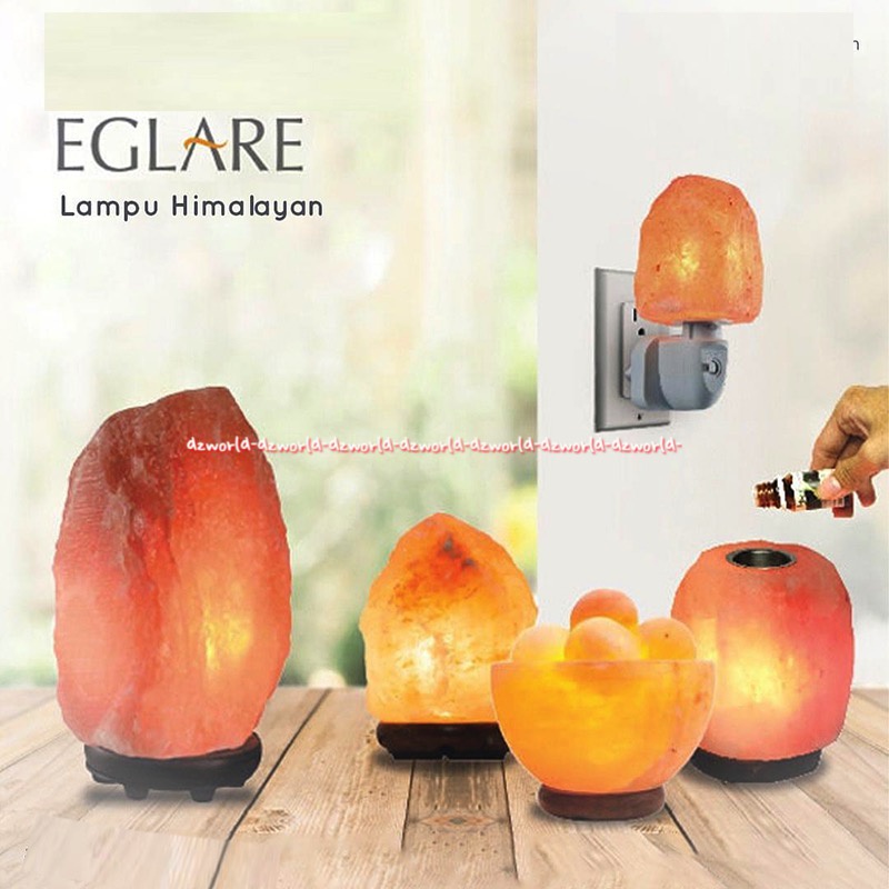 Eglare Wall Lamp Himalayan Salt Lampu Dinding Tembok Untuk Refleksi Model Bulat Love Eglar