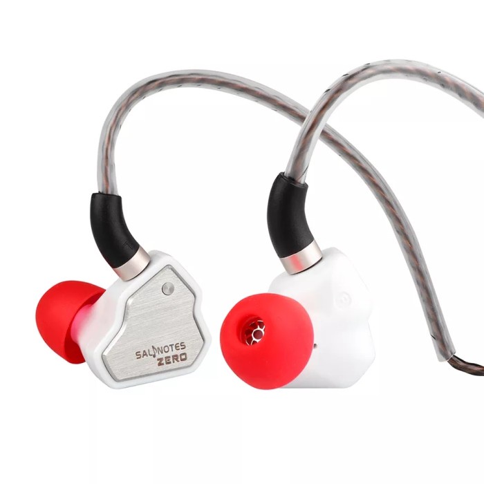 7Hz Salnotes Zero with Mic 10mm Driver In Ear Detachable In Ear Earphone IEM