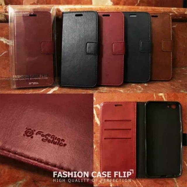 OPPO A71 - FLIP KULIT FLIP CASE LEATHER CASE KULIT