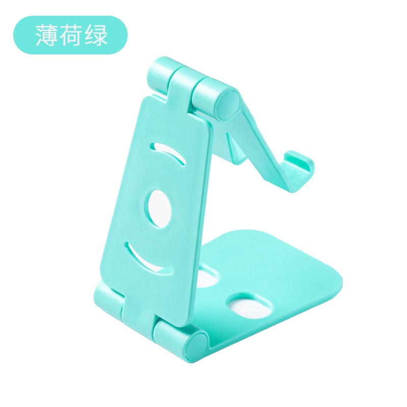 Solid Macaron Color Creative ABS Plastic Portable Desktop Lazy Phone Holder