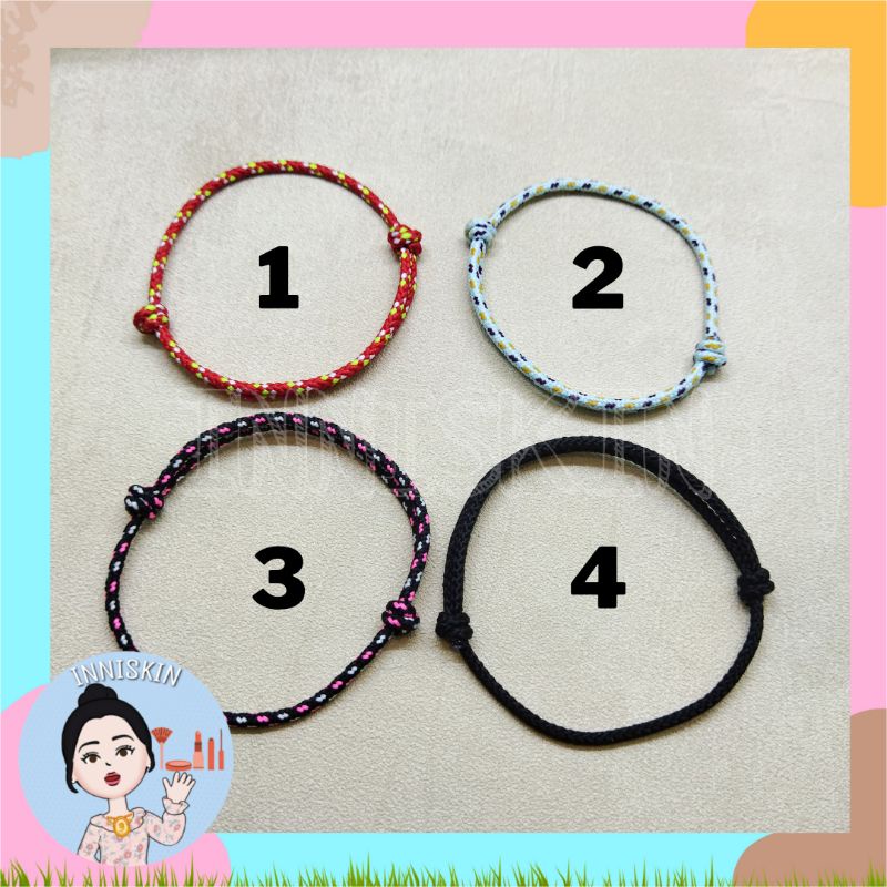 [BELI 5 GRATIS 1] Gelang / Gelang Prusik / Gelang Pertemanan / Gelang Couple / Gelang Pria / Gelang Wanita / Aksesoris / Jewelery