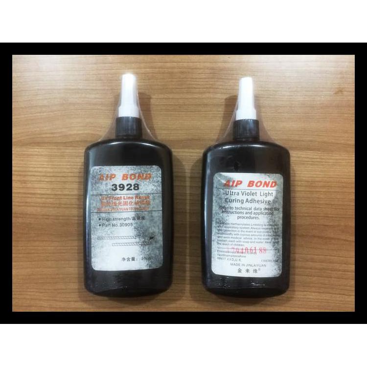 Lem Kaca Transparant 250 Ml Uv Curing Light Adhesives Lem Kaca Uv Glue