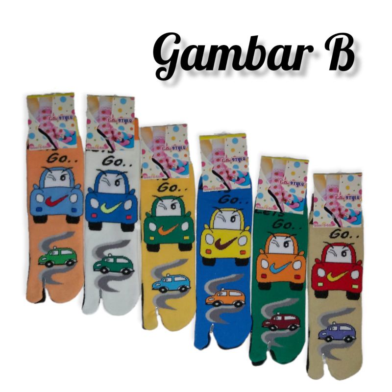 Kaos Kaki Jempol Anak Motif