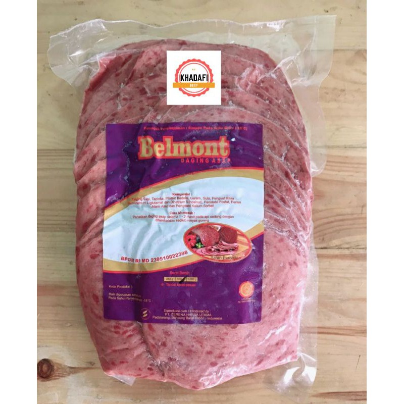 SMOKED BEEF SAPI - DAGING ASAP SAPI BELMONT KEMASAN 500 GRAM