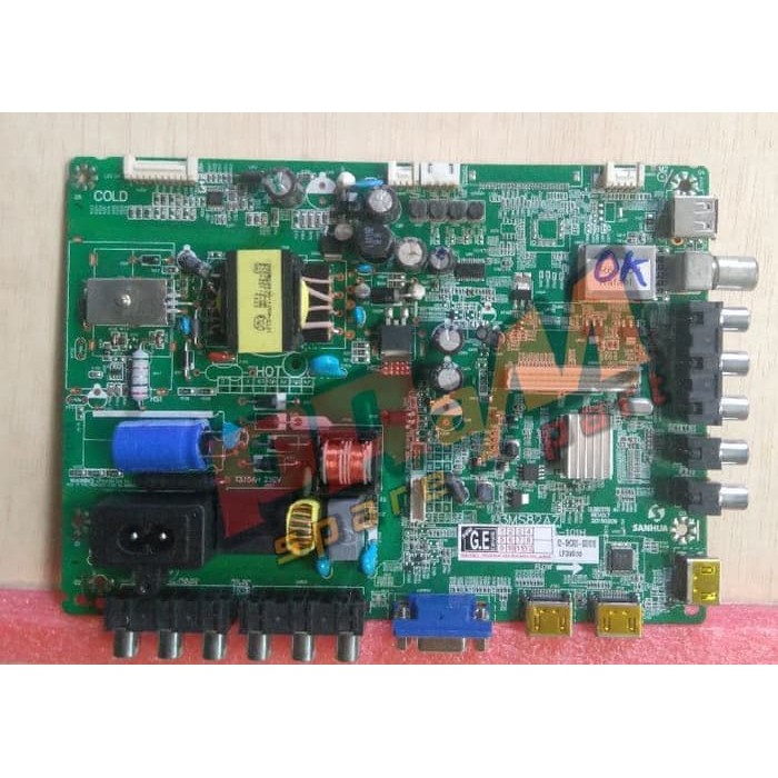 MAINBOARD TV PANASONIC 32C302 - MESIN TV PANASONIC 32C302 - PANASONIC MAINBOARD 32C302