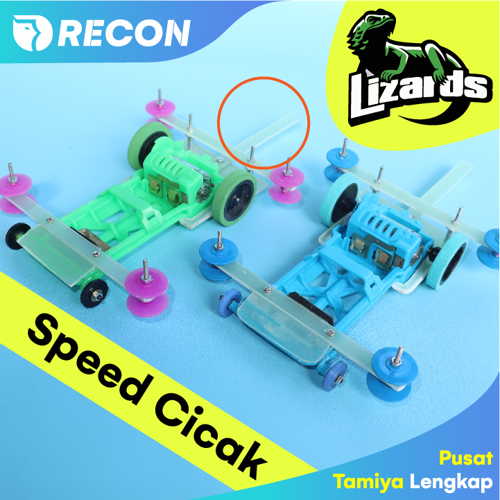 Tamiya Speed RAKITAN Cicak Nascar Siap Balap