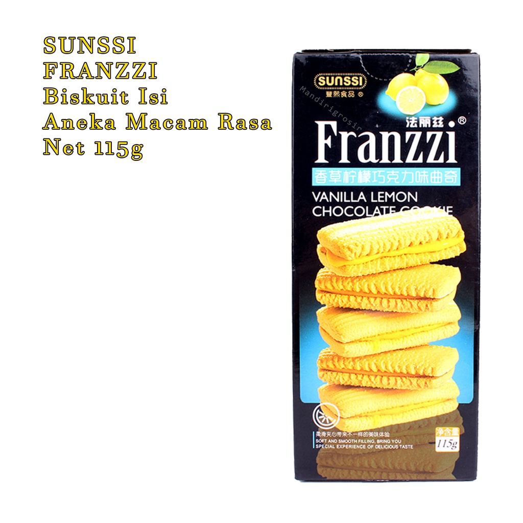 Biskuit Franzzi  * Franzzi * Biskuit Isi  Aneka Macam Rasa * Biskuit * 115G