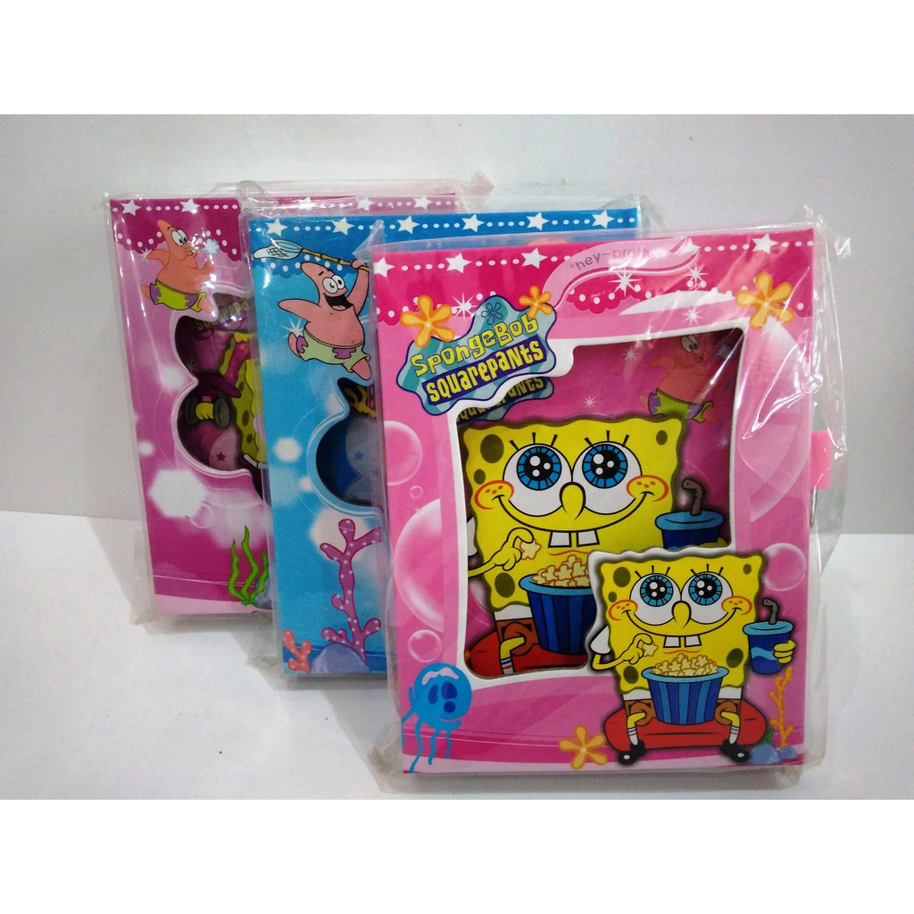 

Diary Kunci 64K-126 Spongebob