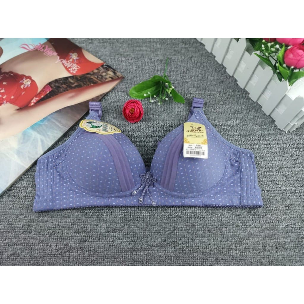 Bra/BH Wanita Import 928 Busa Sedang No Kawat Soft Katun