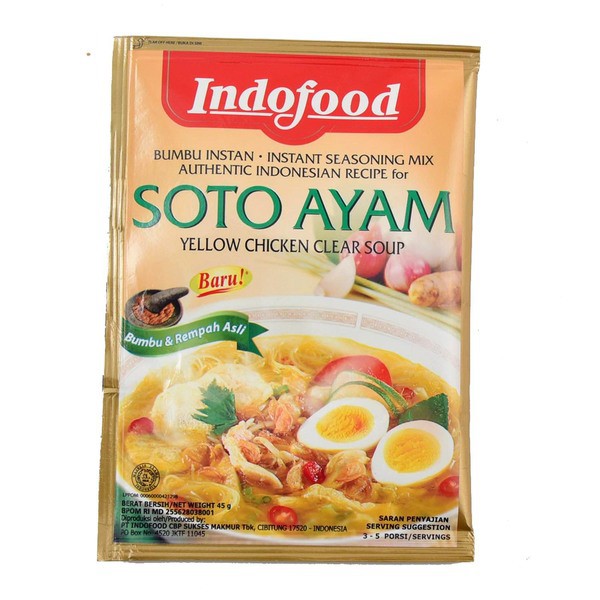 

INDOFOOD Bumbu Instant Soto Ayam 45gr