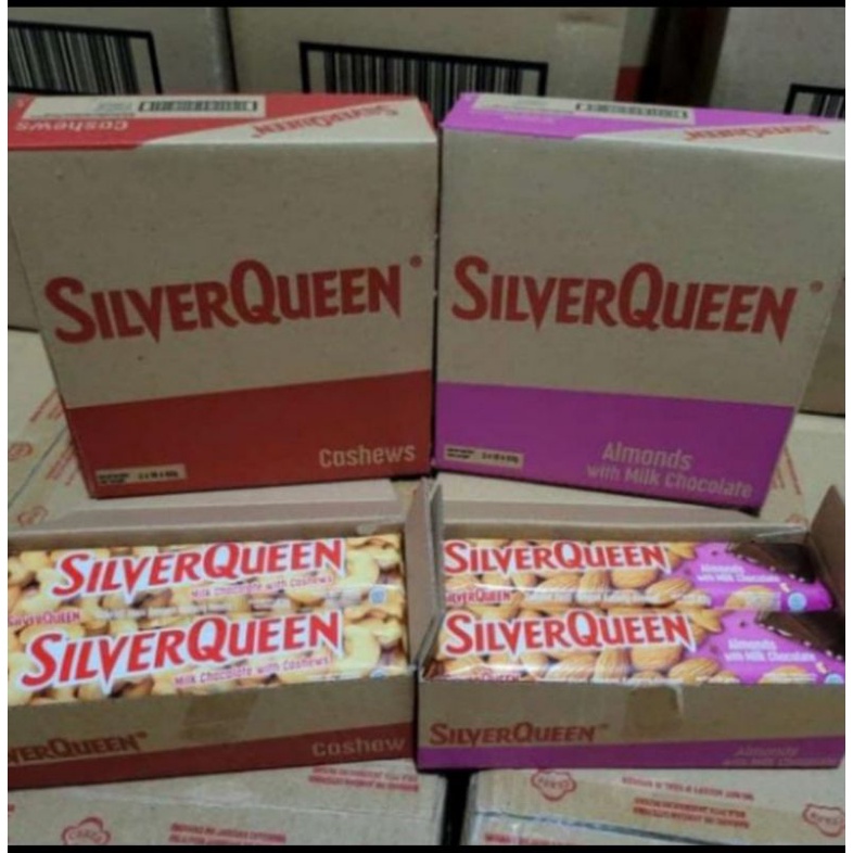 

Silverquuen Coklat Cashews/Almonds 62gr