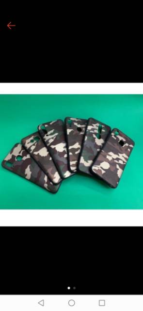 Case silicon motif tentara SAMSUNG J3Pro J2Pro Redmi 5A Prime Iphone X