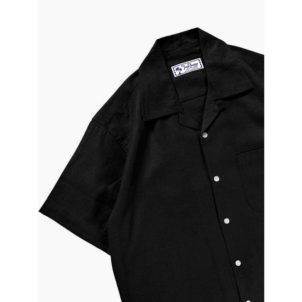 Black Linen Shirt