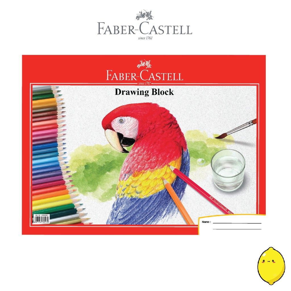 

Buku Gambar A4 200GSM Faber Castell Drawing Book A4