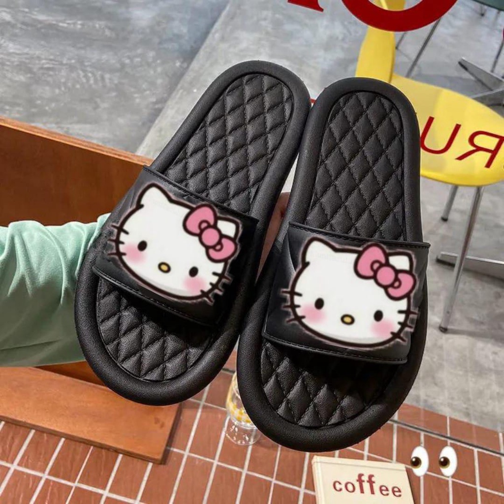 SANDAL WANITA DISTRO SELOP HELLO KITTY