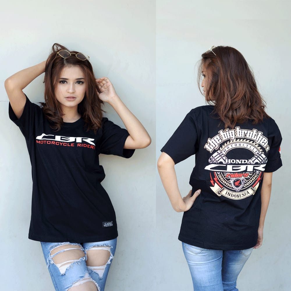 Kaos CBR Bisa BAYAR DITEMPAT / COD Motor CBR Tshirt Honda CBR Baju Motor CBR150R Kaos Remaja Dewasa