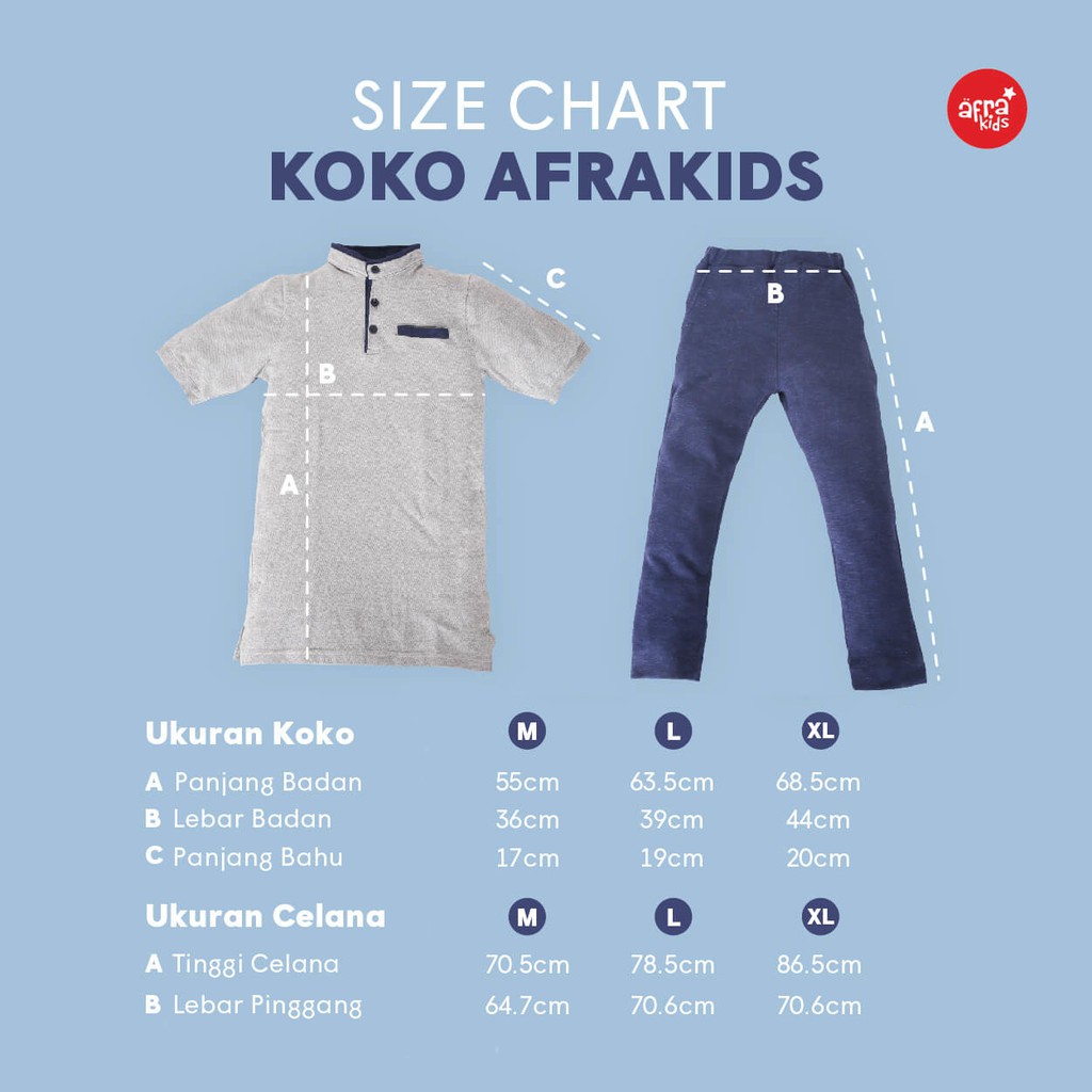 Setelan Baju Koko Anak Afrakids AFRA - KA003