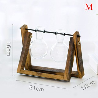 Pot Bunga Terrarium Hidroponik Bahan Kaca Dengan Stand Pot Bunga Terrarium Hidroponik Bahan Kaca Dengan Stand