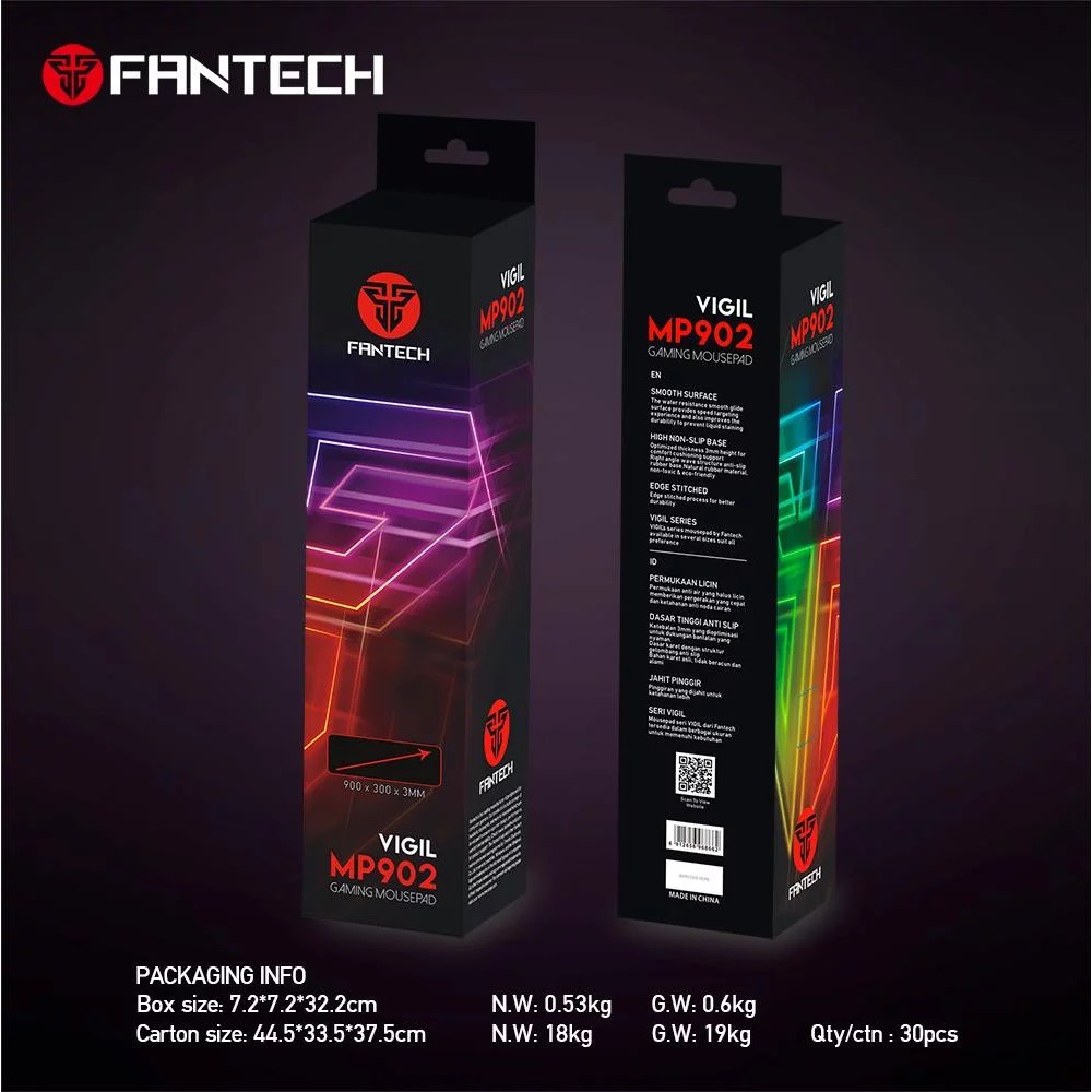 MOUSE PAD GAMING FANTECH MP-902