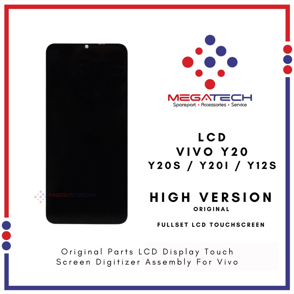 LCD Vivo Y20 / Vivo Y20S / Vivo Y20i / Vivo Y12S / Vivo Y15S / Vivo Y20SG Fullset Touchscreen