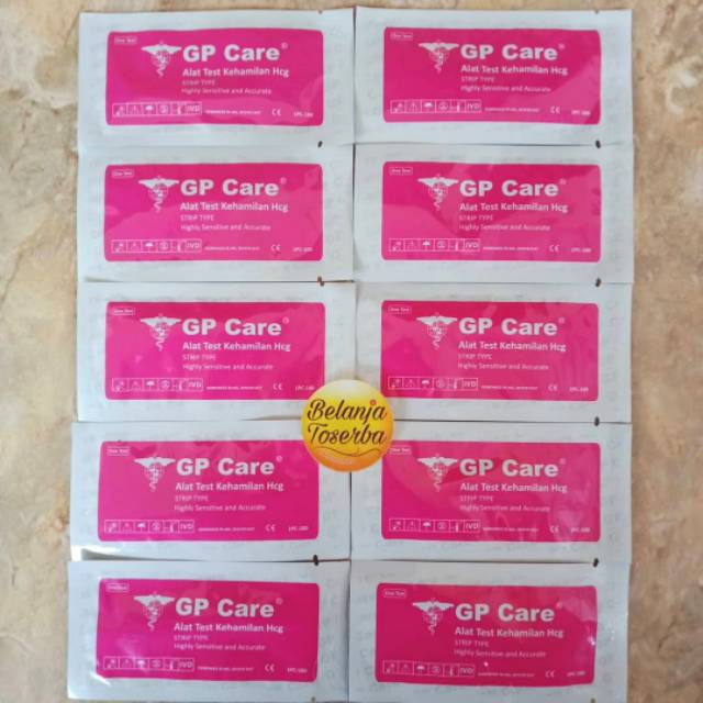 Test Kehamilan Strip GP Care / Tes HCG hamil / Testpack Pregnancy