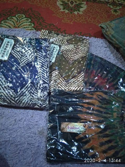 Gamis Batik Super Jumbo Brisby Hartnelly | Kancing Depan | Daster Jumbo