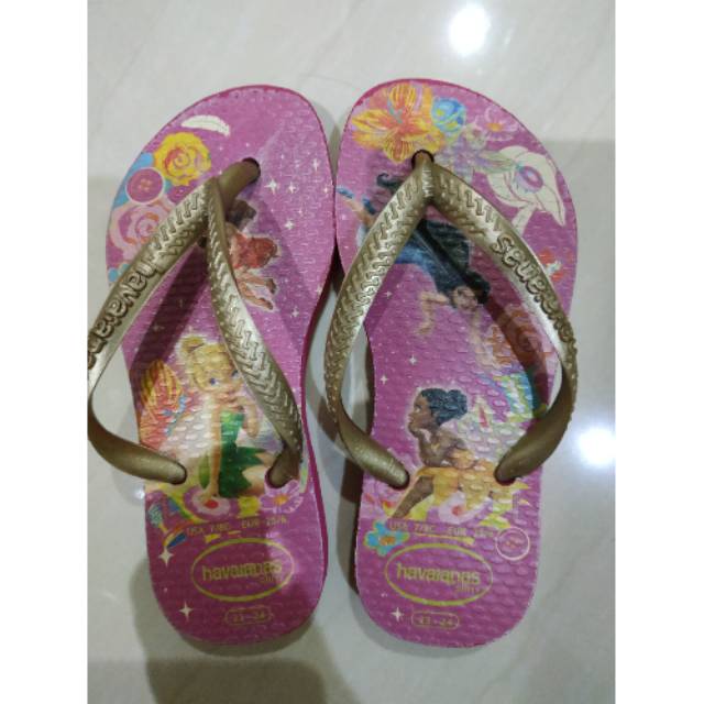 tinkerbell flip flops