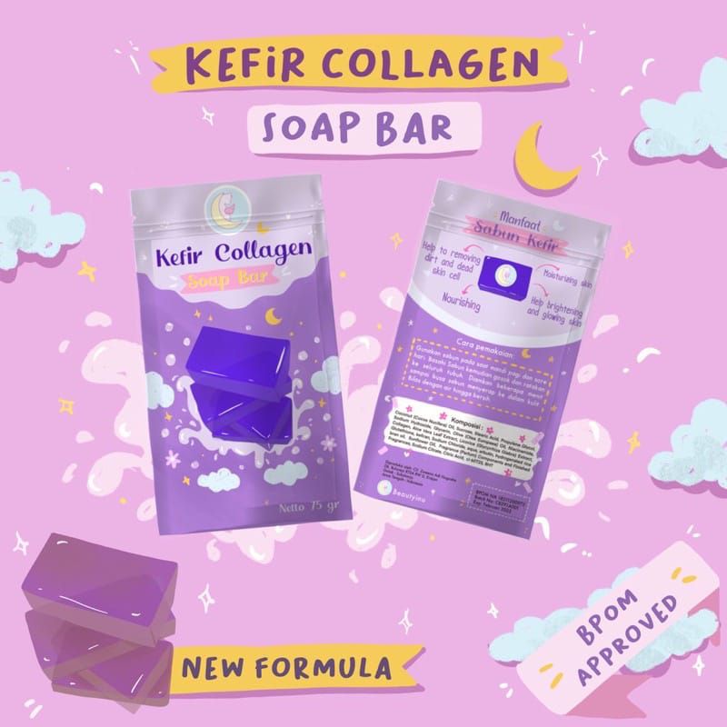 Kefir Collagen Soap Bar By Beautyinu