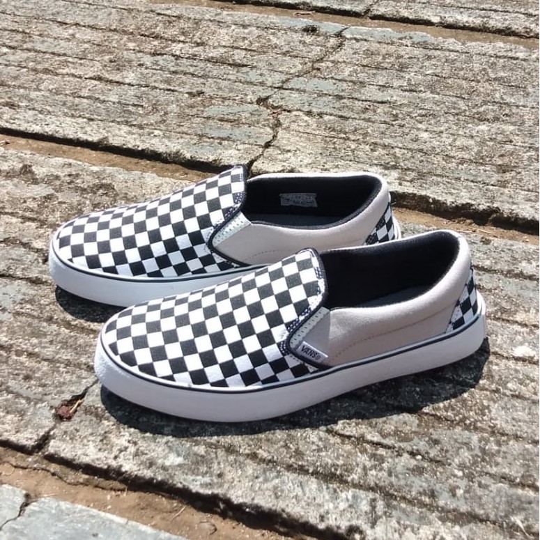 Sepatu Vans Slip On Slipon Checkerboard Catur