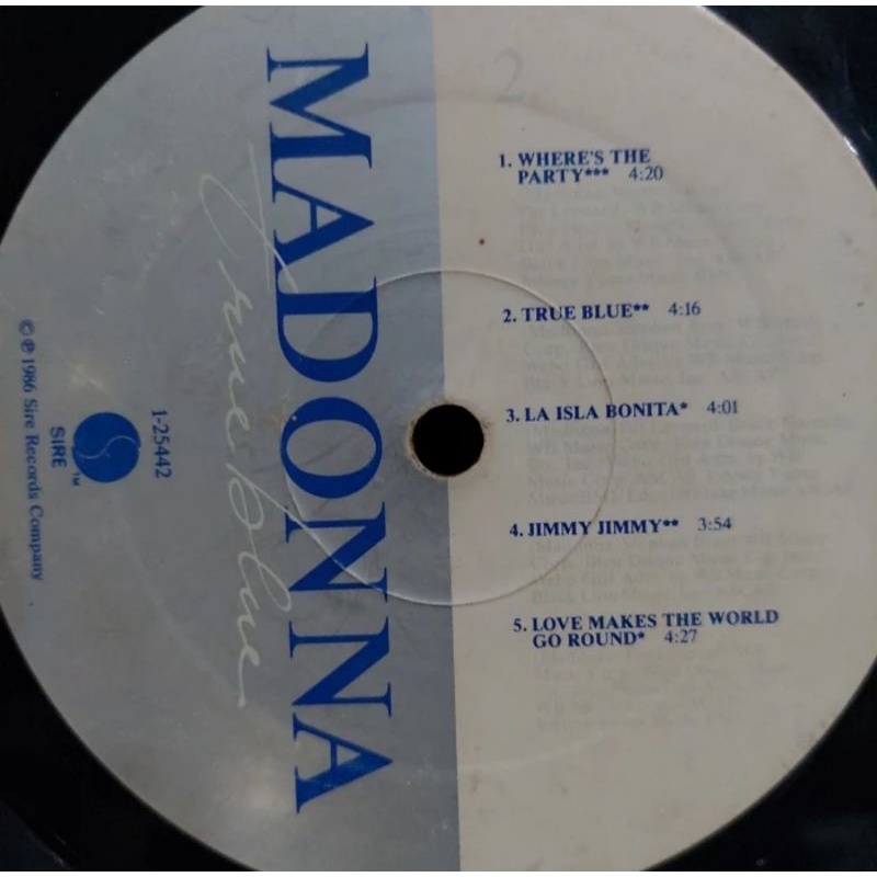 Vinyl PH 12 inch Madonna