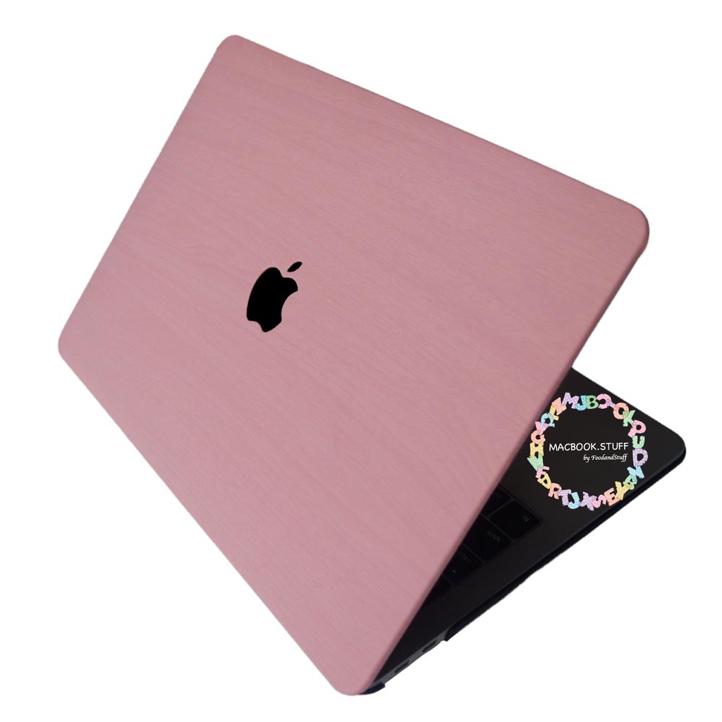 MACBOOK Case LEATHER ROSEWOOD NEW AIR PRO RETINA 11 12 13 14 15 16 INCH NON /  WITH CD ROOM / TOUCHBAR / TOUCH ID / M1 2020 2021 2022