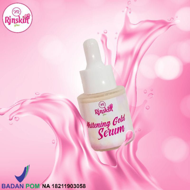 SERUM GOLD WHITENING BEST SELLER NR RJNSKIN GLOW
