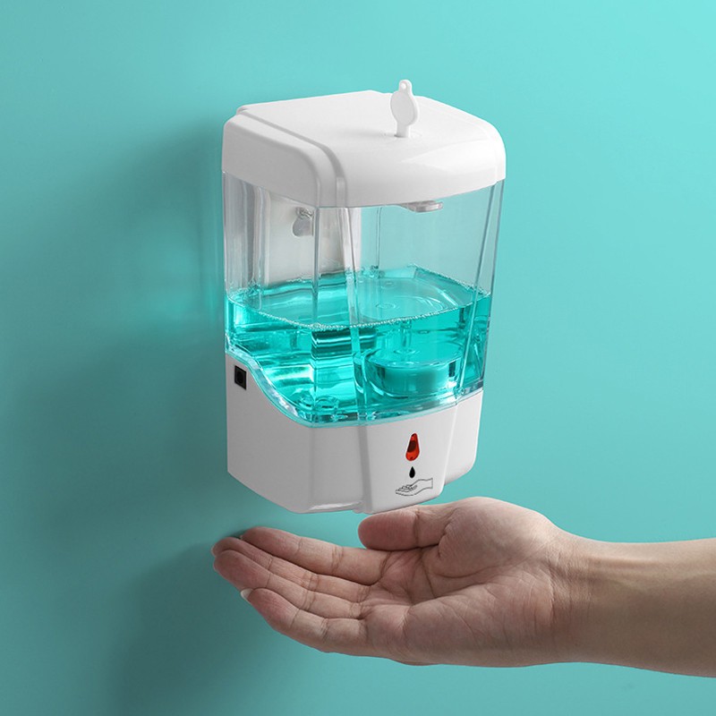 Contacless Wall-Mounted Automatic Liquid Soap Dispenser Sensor 700ml