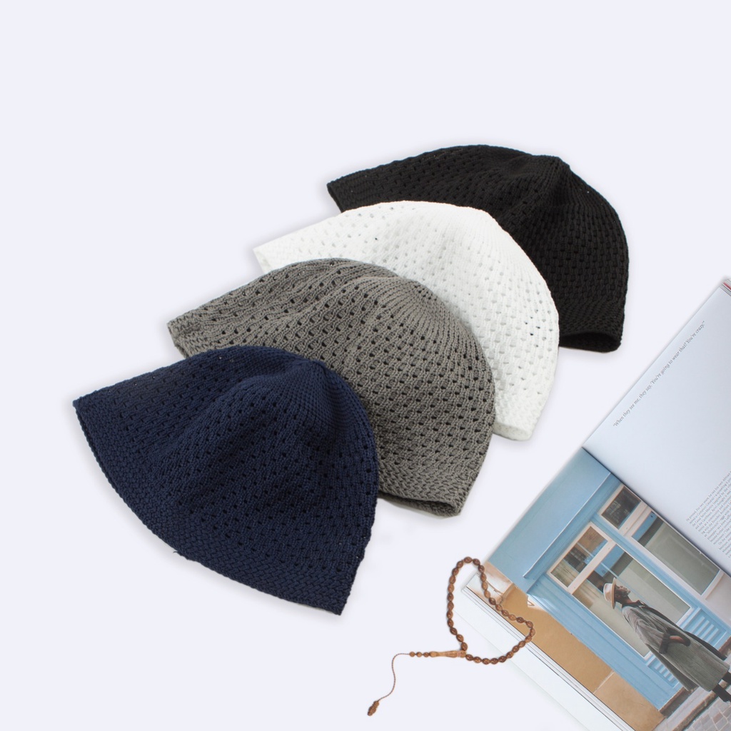 Peci Premium | Peci Bahan Adem Tidak Panas | Peci Anak Muda | Peci Pak Haji | Peci Jumatan Keren