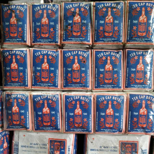 Jual Teh Tubruk Cap Botol Biru 40gr Pack 10 Pcs Indonesiashopee