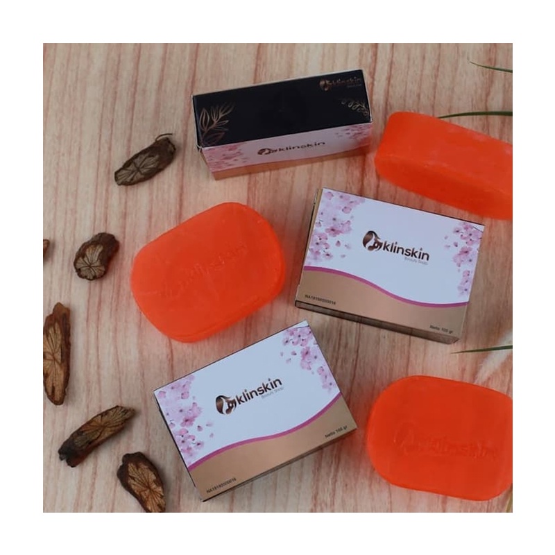 Sabun Mandi Beauty Soap Pemutih Pencerah Kulit Wajah Muka Badan Klinskin Pria Wanita BPOM Original