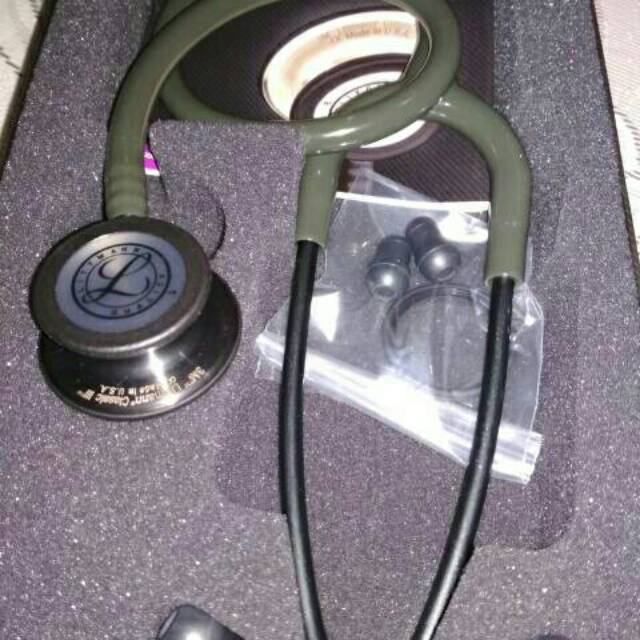 STETHOSCOPE LITTMAN CLASIC LLL,LITTMAN CLASIC LLL SMOKE DARK OLIVE,STETOSCOPE SPESIAL EDITION