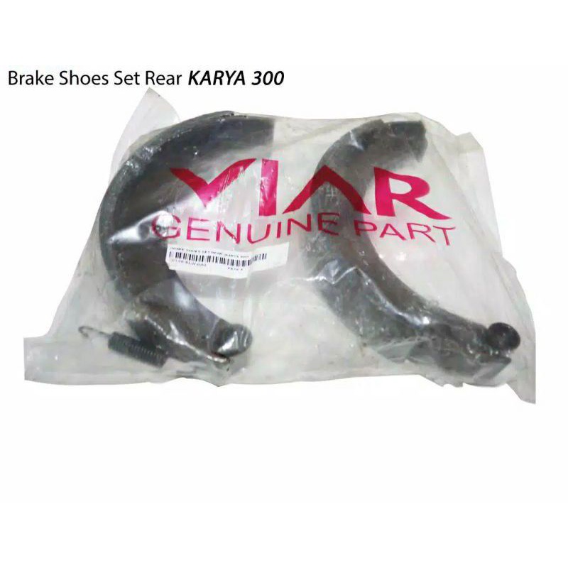kampas rem belakang Viar karya roda 3 300cc