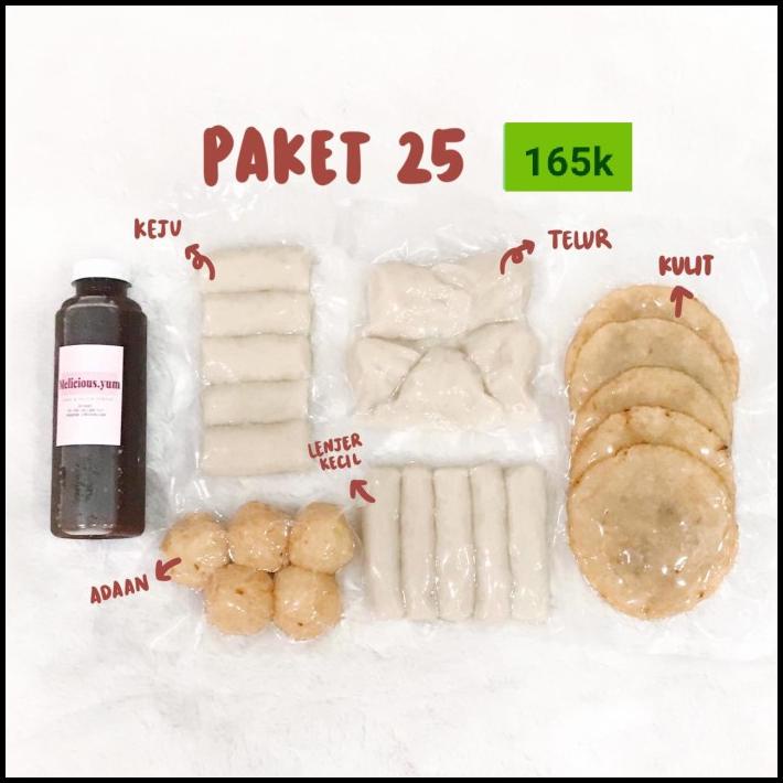 

Paket Pempek Kecil & Besar