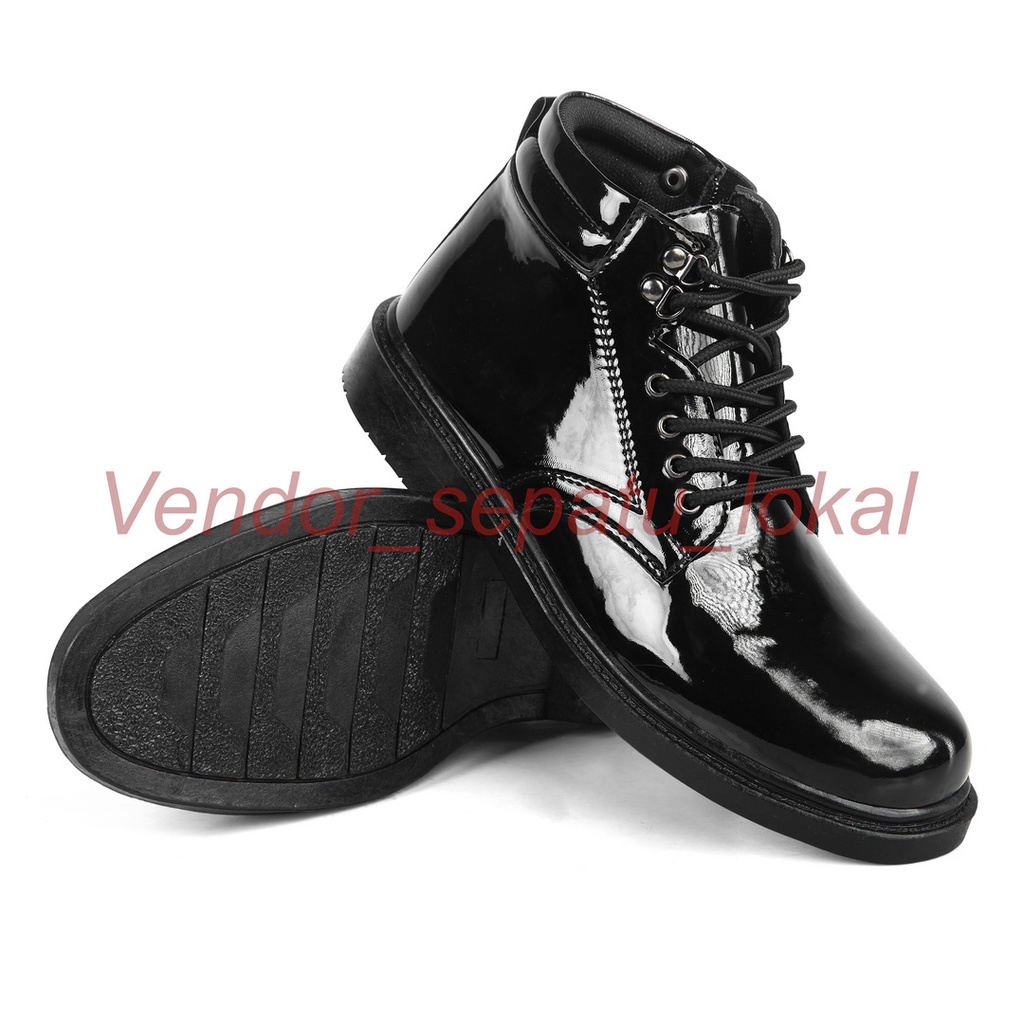 SEPATU PDH KILAP TALI SLETING, SEPATU DINAS HARIAN PRIA TNI POLRI SECURITY