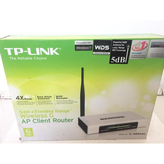 TP-Link access point client router wireless G