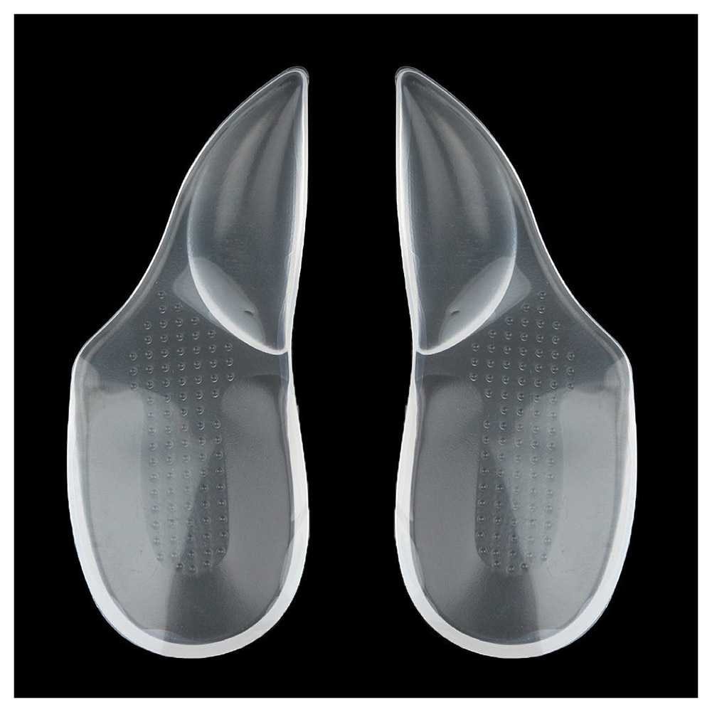 1 Pasang Insole Arch Support Flat Foot Silicone / Sol Datar Kaki Korektor Bantal Sepatu Silikon