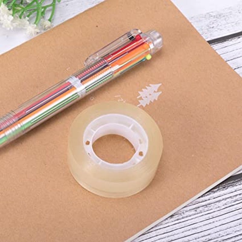 [1Pcs 18mm Multifunctional High Quality Transparent Small Tape] [Office Transparent Tape Students Adhesive Tape Packaging Supplies]