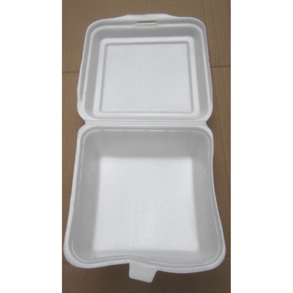 Sterofoam Kotak / Gabus nasi (100pcs)