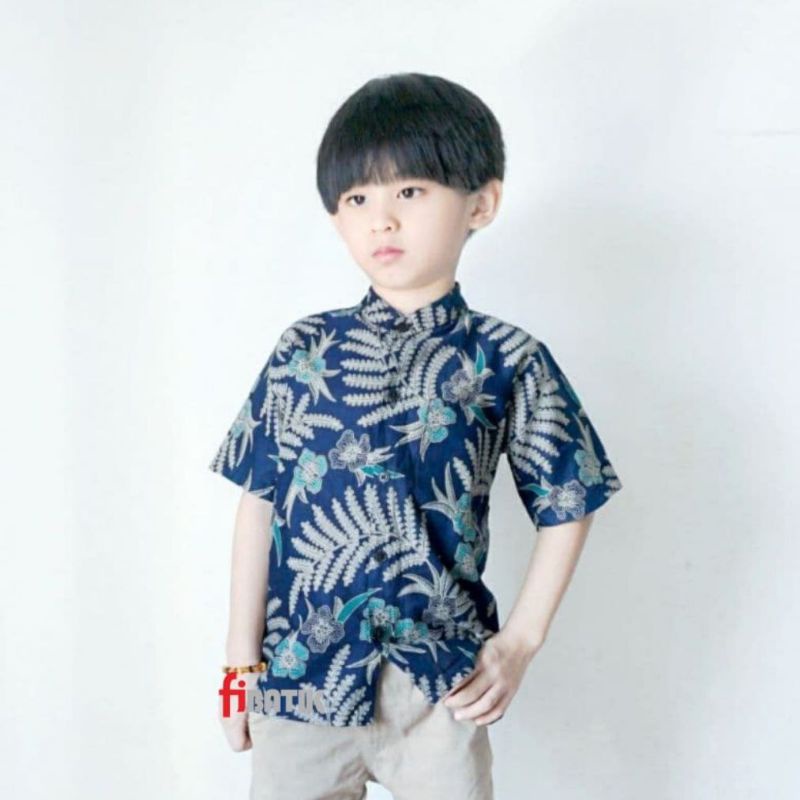 BAJU BATIK ANAK KEMEJA PRIA SERAGAMAN BATIK KIDS