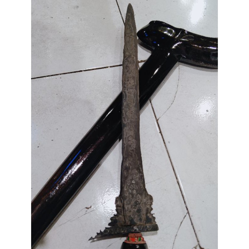 keris Umyang jimbi wingit pamor pendaringan keba'