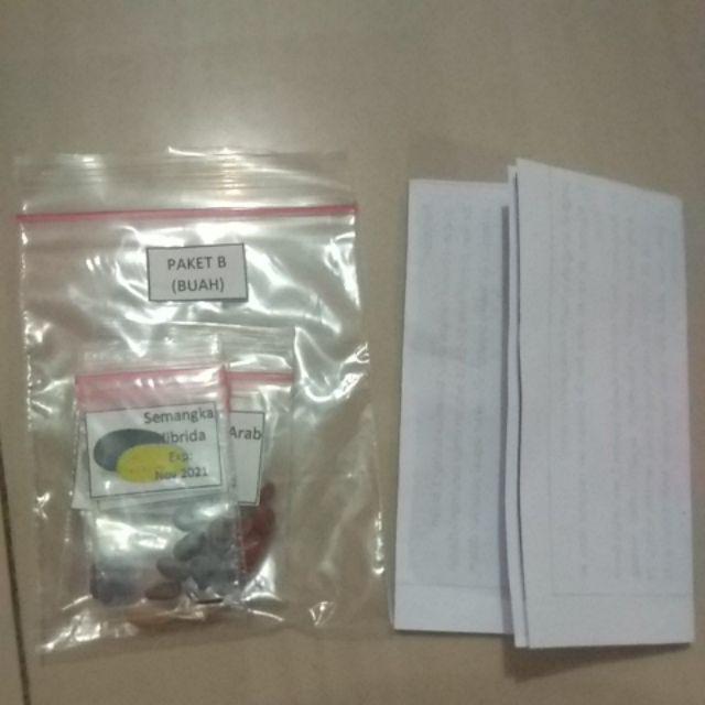 Paket Buah - Paket Hemat 6 Jenis Benih Unggul Buah Buahan