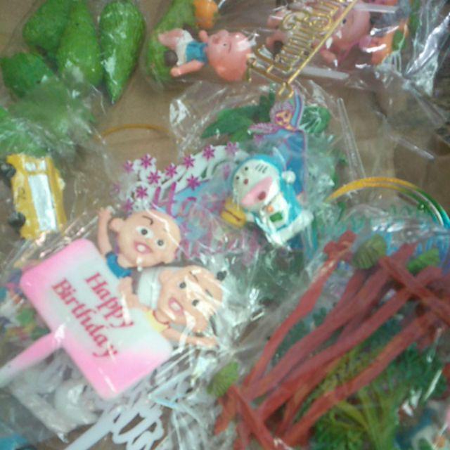 Lk-u-0013 Topper Tulisan Lokal Upin Ipin Hb Tusuk 2 Mcm