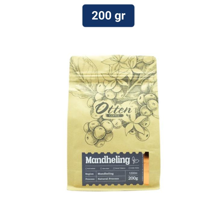 

Otten Coffee Mandheling Natural Process Kopi Arabica 200 gr